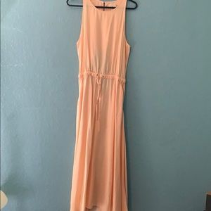 Lou & Grey Womens Peach Drawstring Waist